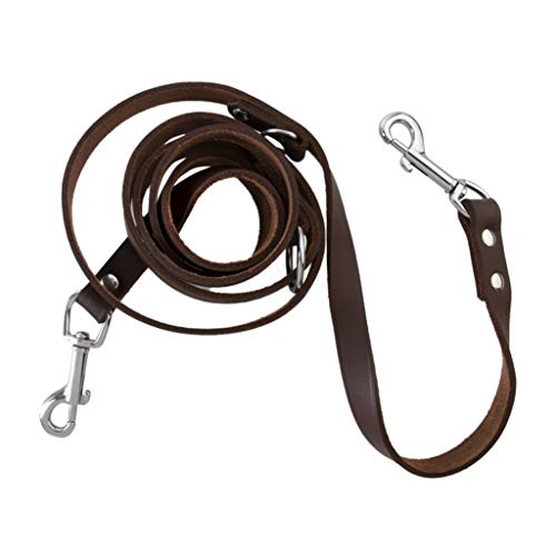 heim Hunde-Vorführleine, Softleder, 200 cm, Braun, 505260 heim Hunde-Vorführleine, Softleder, 200 cm, Braun, 505260 von Heim