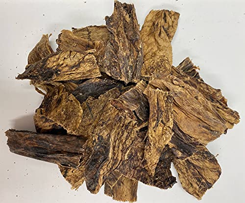 Heimtier-Center Hundesnack - Rinderlunge getrocknet, fettarm, getreidefrei, ideal für alte Hunde, leicht zu kauen (Rinderlunge, 1 kg) von Heimtier-Center