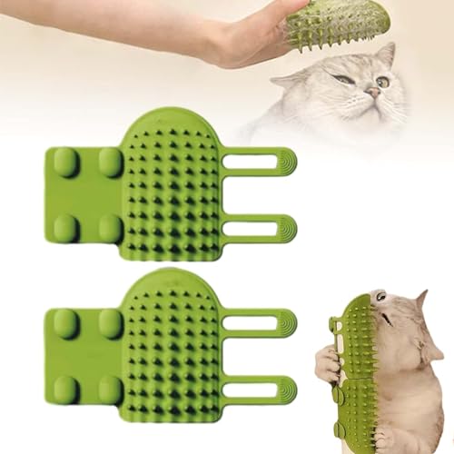 Grooming Katzenbürste,Massage Ecke Katze Bürste Mit Riemen,Cat Corner Selbstpfleger,Haustier Kitzeln Artefakt,Fellpflegebürstenkratzer Für Tischbeine Mit Einem Durchmesser Von 3,5-5,5 Cm (2, Grün) Grooming Katzenbürste,Massage Ecke Katze Bürste Mit Riemen,Cat Corner Selbstpfleger,Haustier Kitzeln Artefakt,Fellpflegebürstenkratzer Für Tischbeine Mit Einem Durchmesser Von 3,5-5,5 Cm (2, Grün) von Hekasvm