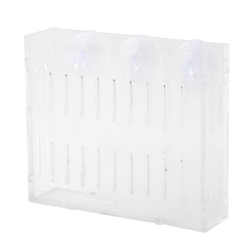 Helhom 3 PCS Aquarium Plant Water Grass Cup, Landscape Plants Cultivation Basin, Suction Cups Acrylic Fish Tank Decor for Live Shrimps, 10 x 2.5 x 8.5cm Helhom 3 PCS Aquarium Plant Water Grass Cup, Landscape Plants Cultivation Basin, Suction Cups Acrylic Fish Tank Decor for Live Shrimps, 10 x 2.5 x 8.5cm von Helhom