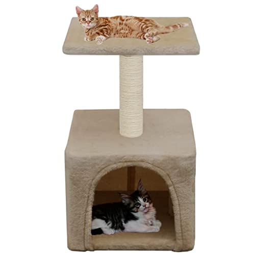 3702066 Kratzbaum Kratzbaum Katzenhöhle Spielzeug Plüschtiere Sisal 55 cm beige 3702066 Kratzbaum Kratzbaum Katzenhöhle Spielzeug Plüschtiere Sisal 55 cm beige von Helloshop26