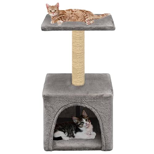 3702078 Kratzbaum Kratzbaum Katzenhöhle Spielzeug Plüschtiere Sisal 55 cm grau 3702078 Kratzbaum Kratzbaum Katzenhöhle Spielzeug Plüschtiere Sisal 55 cm grau von Helloshop26