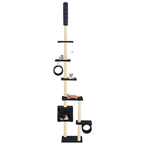 3702086 Kratzbaum Kratzbaum Katzenhöhle Spielzeug Plüschtiere Sisal 260 cm Dunkelblau 3702086 Kratzbaum Kratzbaum Katzenhöhle Spielzeug Plüschtiere Sisal 260 cm Dunkelblau von Helloshop26
