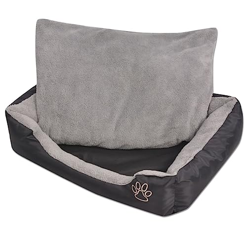 Hundebett mit gepolstertem Kissen 50 cm schwarz 02_0001571 Hundebett mit gepolstertem Kissen 50 cm schwarz 02_0001571 von Helloshop26