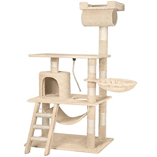 Kratzbaum 141 cm beige 3708126 Kratzbaum 141 cm beige 3708126 von Helloshop26