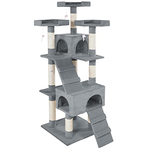 Kratzbaum 170 cm grau 3708062 Kratzbaum 170 cm grau 3708062 von Helloshop26