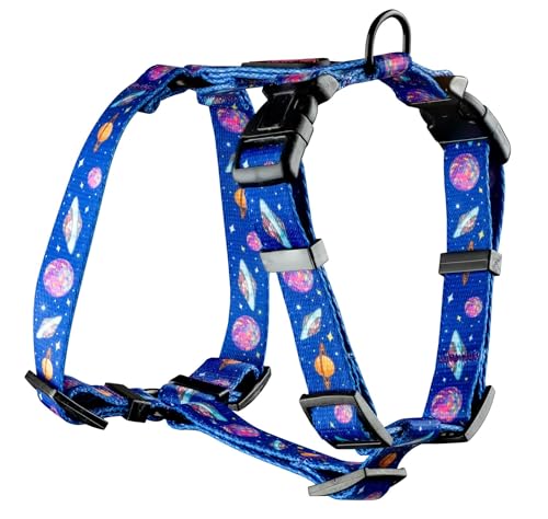 Helltails Hundegeschirr für Grosse Hunde | NO Absorb | Verstellbar Brustgeschirr | Anti Zug y Geschirr Hund Groß mit Kontrolle | Classic Leicht Hundegeschirre | Dog Harness | Cosmic Bloom - L Helltails Hundegeschirr für Grosse Hunde | NO Absorb | Verstellbar Brustgeschirr | Anti Zug y Geschirr Hund Groß mit Kontrolle | Classic Leicht Hundegeschirre | Dog Harness | Cosmic Bloom - L von Helltails