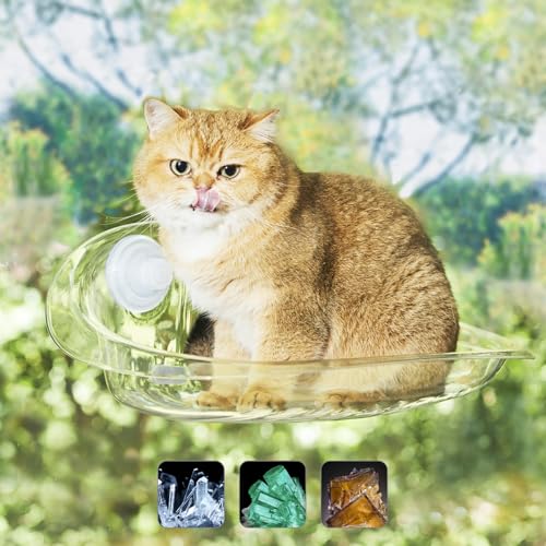 Helntova Kabellose Katzen-Fensterstange, Katzenhängematte, Katzenbetten für Indoor-Katzen, Gelb Helntova Kabellose Katzen-Fensterstange, Katzenhängematte, Katzenbetten für Indoor-Katzen, Gelb von Helntova