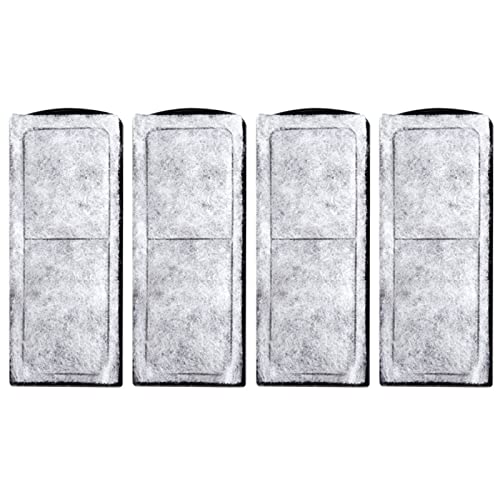 Aquarium Filterkartusche, Aquarium Filterwatte Ersatz, Filterkartusche Für Aquarien, Fischtank Filterkartusche, Wandmontierter Filter, Aquarium Zum Aufhängen Mit Eingebauter Filterwatte, 4 Stück Aquarium Filterkartusche, Aquarium Filterwatte Ersatz, Filterkartusche Für Aquarien, Fischtank Filterkartusche, Wandmontierter Filter, Aquarium Zum Aufhängen Mit Eingebauter Filterwatte, 4 Stück von Helweet