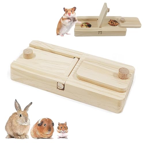 Hamster Spielzeug aus Holz, Holzspielzeug zur Futtersuche, Meerschweinchen Futtersuche Spielzeug, Haustier Zubehör zur Futtersuche für Meerschweinchen, Chinchillas, Kaninchen Hamster Spielzeug aus Holz, Holzspielzeug zur Futtersuche, Meerschweinchen Futtersuche Spielzeug, Haustier Zubehör zur Futtersuche für Meerschweinchen, Chinchillas, Kaninchen von Helweet