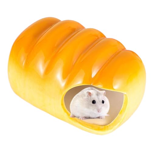 Hamsterhaus, Kleintierversteck Hamster, Hamsterversteck Keramik, Hamster Haus Keramik, Keramikhaus für Hamster, Keramik Hamsterhaus für Zwerghamster Gerbil Mäuse Goldbär und Andere Kleine Haustiere von Helweet