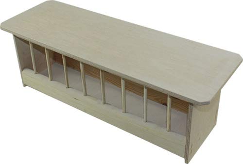 Hemel Futtertrog für Tauben - 50 x 13 x 17 cm von Hemel