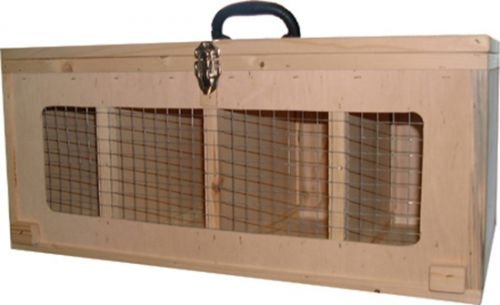 Hemel Transportkiste für große Zwerghühner / Hennen, 71 x 37 x 32 cm, 4 Fächer, stabil, Tragegriffe Hemel Transportkiste für große Zwerghühner / Hennen, 71 x 37 x 32 cm, 4 Fächer, stabil, Tragegriffe von Hemel