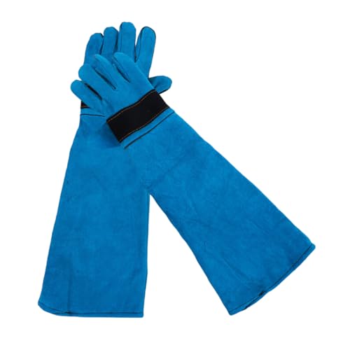 Hemobllo 1 Paar Anti-Biss-Handschuhe Putzhandschuhe für Hunde Katze waschen Handschuhe Katzenhandschuhe gegen Kratzer Tierhandschuhe Hundepflegehandschuh Rindsleder Sky-Blue Hemobllo 1 Paar Anti-Biss-Handschuhe Putzhandschuhe für Hunde Katze waschen Handschuhe Katzenhandschuhe gegen Kratzer Tierhandschuhe Hundepflegehandschuh Rindsleder Sky-Blue von Hemobllo