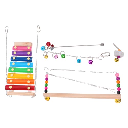 Hemobllo 1 Satz 3 Stück Spielzeugset Hamster Hühner Vogelperchstand Vogelkäfig Netz Picken Käfige Wachtel Glocke Coop Hängendes Käfigspielzeug Bausatz Grübler Spieß Ratte Rostfreier Stahl Hemobllo 1 Satz 3 Stück Spielzeugset Hamster Hühner Vogelperchstand Vogelkäfig Netz Picken Käfige Wachtel Glocke Coop Hängendes Käfigspielzeug Bausatz Grübler Spieß Ratte Rostfreier Stahl von Hemobllo