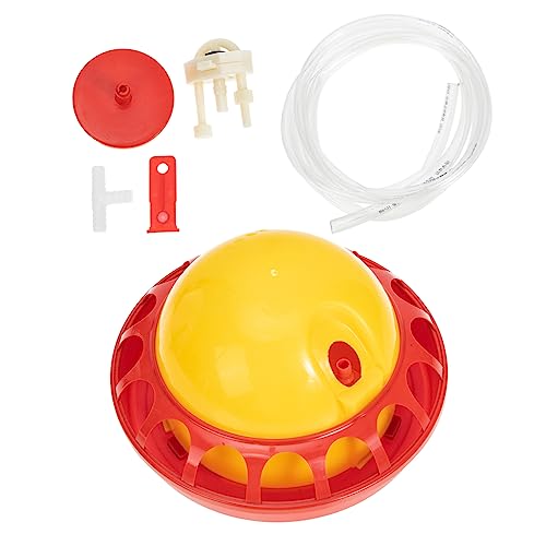 Hemobllo 1 Set Küken Trinknapf Für Hühner Haltungsausrüstung Hühnertränke Geflügel Wasserspender Automatische Tränke Küken Wasserspender Hühner Futterbehälter Aus Kunststoff von Hemobllo