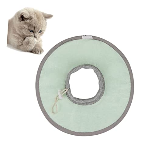 Hemobllo 1 Stück Anti-leck-Kragen Genesungshalsband Für Klein Name Nach Operationen -erholungskegel Schild Halskreis Für Haustiere Katzenkrapfen Green von Hemobllo