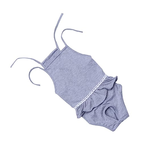 Hemobllo 1 Stück Einteilige Haustierwindel Ausbildung Hündchen Erwachsene klein Sanitär hundewindel Dog Diapers Hundeslip Haustier-Unterwäsche Hosen für die hundeperiode Light Grey Hemobllo 1 Stück Einteilige Haustierwindel Ausbildung Hündchen Erwachsene klein Sanitär hundewindel Dog Diapers Hundeslip Haustier-Unterwäsche Hosen für die hundeperiode Light Grey von Hemobllo