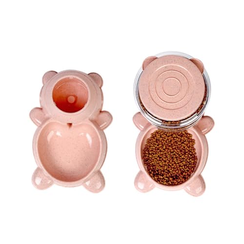 Hemobllo 1 Stück Futterautomat Für Haustiere Spender Automatisch Container Tierfutterbehälter Hund Smart Pet Feeder Lebensmittelhalter Rosa Hemobllo 1 Stück Futterautomat Für Haustiere Spender Automatisch Container Tierfutterbehälter Hund Smart Pet Feeder Lebensmittelhalter Rosa von Hemobllo
