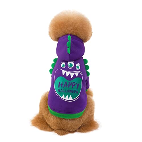 Hemobllo 1 Stück Halloween-Haustierkleidung Hundekleidung Halloween Haustierkleidung Halloween Haustiere Kostüm Halloween-Kostüme für Hunde Pet Party Kostüm Hunde-Hoodie Polyester Violett Hemobllo 1 Stück Halloween-Haustierkleidung Hundekleidung Halloween Haustierkleidung Halloween Haustiere Kostüm Halloween-Kostüme für Hunde Pet Party Kostüm Hunde-Hoodie Polyester Violett von Hemobllo