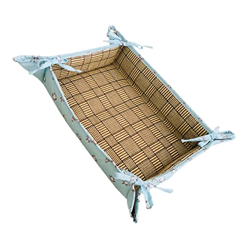 Hemobllo 1 Stück Haustier -Sommerschlafmatte Haustierbett mittel Kühlung Größe Welpenbett mittelgroße Hund Hunde Bett Haustiermatte Haustiermatratze Ruhematte für Haustiere Katzenbett Blue von Hemobllo