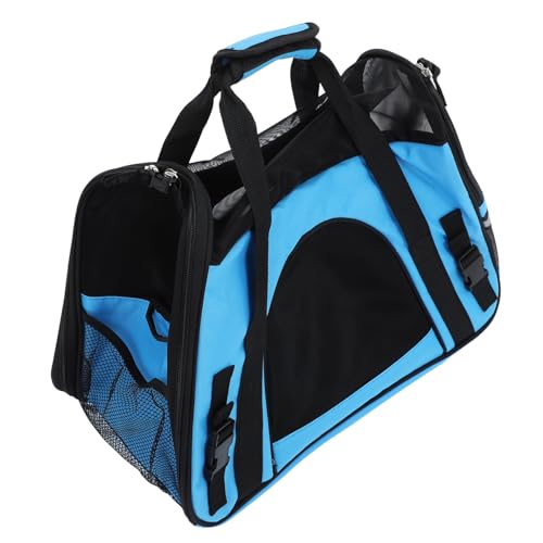 Hemobllo 1 Stück Hundetasche Für Draußen Tragetasche Für Katzen Katzentransporter Haustasche Reisetasche Für Katzen Katzentasche Sky-Blue von Hemobllo