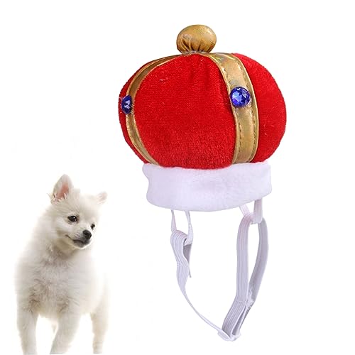Hemobllo 1 Stück Katze Cosplay Hut tiermütze Katzen Hut katzenmütze Katzenhut Katzen Fanartikel Fell Haustier Kostüm Hut Mütze Party Haustier Kopfstück Haustier verkleiden Sich Kostüm rot von Hemobllo