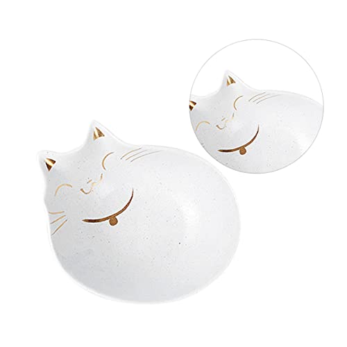 Hemobllo 1 Stück Katzennapf pet Bowl katzenbedarf Katzenzubehör schüssel Keramik keramikschüsseln Futternäpfe für Katzen Katzenfutter katzennäpfe Haustierzubehör Futternapf für Katze von Hemobllo
