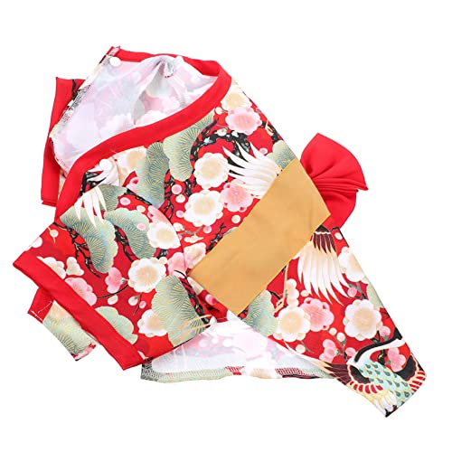 Hemobllo 1 Stück Kleidung Für Haustiere Dress Inc Hunde Kimono Kostüm Stitch Hundemantel Hundekleidung Party Hundemäntel Hunde Outfits Hochzeit Hundekostüm Haustier von Hemobllo