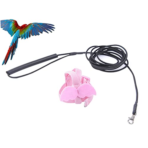 Hemobllo Papagei Vogel 2m Elastisches Seil Papagei Fliegende Zugseil Für Nymphensittich Hemobllo Papagei Vogel 2m Elastisches Seil Papagei Fliegende Zugseil Für Nymphensittich von Hemobllo