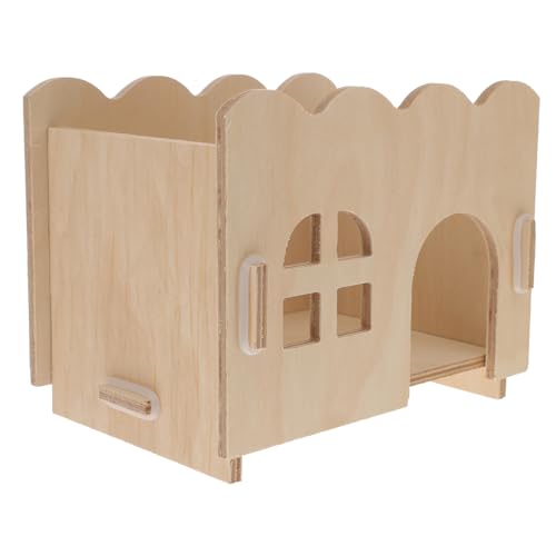 Hemobllo 1 Stück Schlafnest für Haustiere igelunterschlupf pet Supplies Safe Pet House Pet Scratch Toy blockbohlenhaus Hamster Versteck Bausatz klein Holzhütte Heimtierbedarf Hölzern Weiß Hemobllo 1 Stück Schlafnest für Haustiere igelunterschlupf pet Supplies Safe Pet House Pet Scratch Toy blockbohlenhaus Hamster Versteck Bausatz klein Holzhütte Heimtierbedarf Hölzern Weiß von Hemobllo
