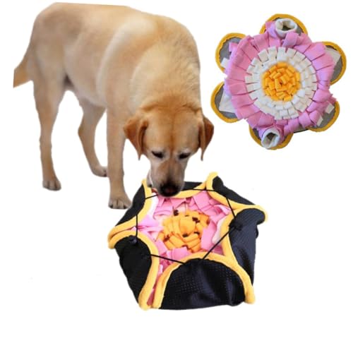 Hemobllo 1 Stück Schnüffelmatte Für Haustiere Hund Haustier-geruchsmatte Erstickender Futternapf Welpen Schnüffelmatte Für Katzen Schnupfschale Schnüffeldecke Futterspender Langsam Rosa von Hemobllo