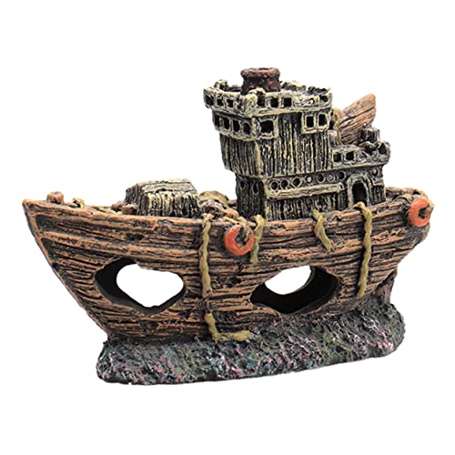 Hemobllo 1 Stück Simuliertes Mini-Piratenschiff Dekoration versunkenes Aquariumdekor Höhle klein Aquarium-Ornament Aquarium Piratenschiff Aquarienverzierung Aquarium Hemobllo 1 Stück Simuliertes Mini-Piratenschiff Dekoration versunkenes Aquariumdekor Höhle klein Aquarium-Ornament Aquarium Piratenschiff Aquarienverzierung Aquarium von Hemobllo