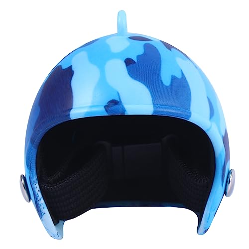 Hemobllo 1 Stück Vogel Hut Taube Haustier Helm Schwanzhut Vogelhelm Hundehelm Truthahnhut Schutzhelm Für Kleine Haustiere Haustier-Huhn-Helm Hühnerhut Hühner Helm Hühnerhüte Helm Für Hunde von Hemobllo