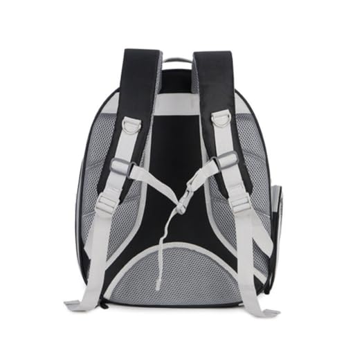Hemobllo 1 Stück erweiterbare Haustiertragetasche Haustiertragerucksack Katzentasche Träger Expandable Backpack Rucksack für Katzen reiserucksack erweiterbarer Katzenrucksack Black von Hemobllo