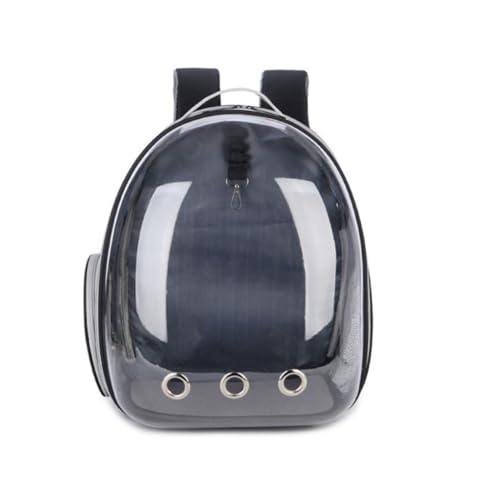 Hemobllo 1 Stück erweiterbarer Katzenrucksack Expandable Backpack Rucksack für Katzen Haustierträger Katzentragerucksäcke Katzentransporter reiserucksack Umhängetasche für Haustiere Black von Hemobllo