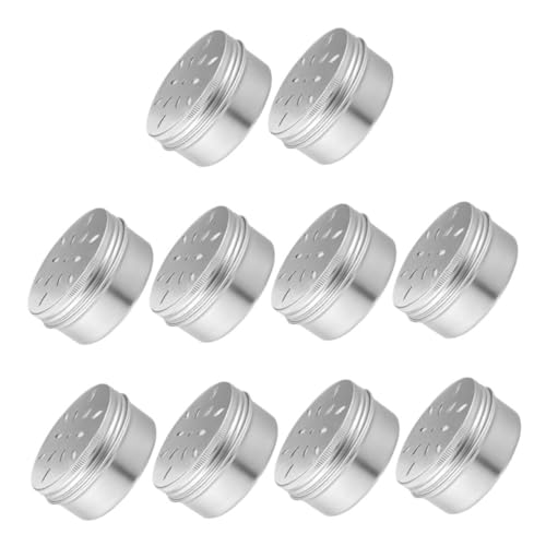 Hemobllo 10 Stück Duftbox Für Hundetraining Geruchstrainingskoffer Dufttrainingsglas Für Hunde Ausbildung Tragbarer Hundekoffer Hundenasen-metallbehälter Geruchstraining Für Hunde Aluminium von Hemobllo