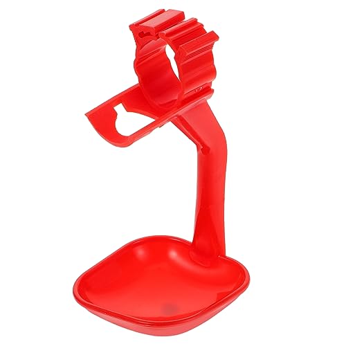Hemobllo 10 Stück Hühnertränke Hühnertränke Hühnertränke Hühnertränke Taubenwasserkrug Spender Wasserbecher Hühnerfutterspender Getränkespender Lebensmittelbehälter Kunststoff von Hemobllo