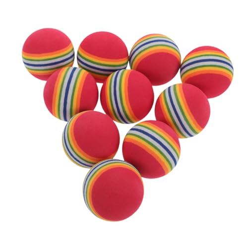 Hemobllo 10 Stück Regenbogenball Für Haustiere Welpen Kauen Regenbogen-katzenspielzeugbälle Hundeseilball Katzenspielzeug Regenbogenball Hund Behandeln Ball Eva Hemobllo 10 Stück Regenbogenball Für Haustiere Welpen Kauen Regenbogen-katzenspielzeugbälle Hundeseilball Katzenspielzeug Regenbogenball Hund Behandeln Ball Eva von Hemobllo