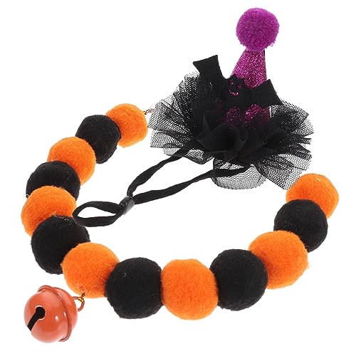 Hemobllo 1Satz Haustier Halloween Kostüm Katzenkragen und Katzenhut mit Glocke Teilig Halloween Party Cosplay und Geburtstagsfeiern Süßes Design mit Festlichen Hemobllo 1Satz Haustier Halloween Kostüm Katzenkragen und Katzenhut mit Glocke Teilig Halloween Party Cosplay und Geburtstagsfeiern Süßes Design mit Festlichen von Hemobllo