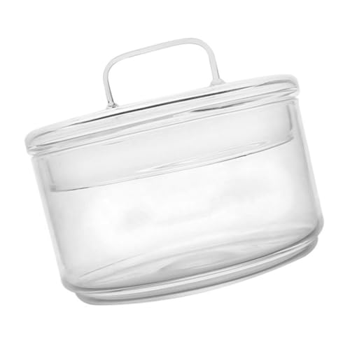 Hemobllo 1Satz Leere Glasflasche für DIY Landschaften Transparente Terrarium Behälter für Dekoration für Pflanzen und Wohnaccessoires von Hemobllo