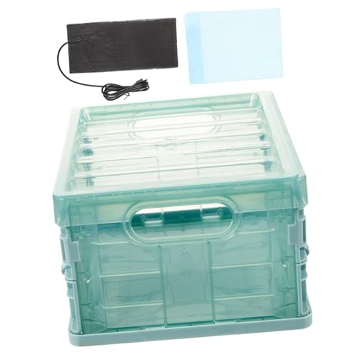 Hemobllo 1Satz Papageien Inkubator Brutkasten Für Küken Kunststoff Vogelhütte Mit Heizkissen Inkubatorzubehör Für Aufzucht Von Vögeln Und Küken Kleine von Hemobllo