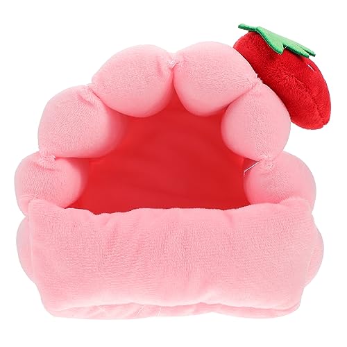 Hemobllo Praktisches Hamster-warm-Nest Gemütliches Baumwollbett Für Kleintiere Für Hamster Eichhörnchen Und Andere Kleine Haustiere Rosa von Hemobllo