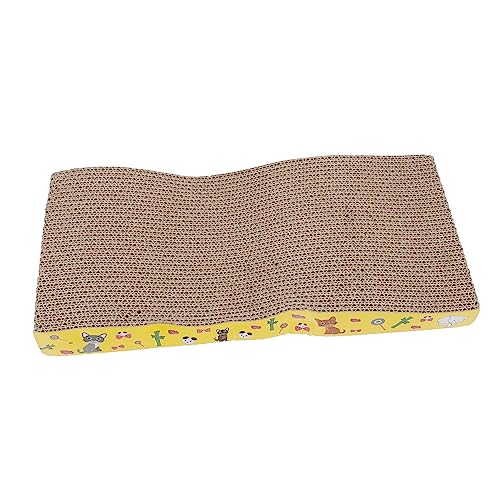 Hemobllo 1pc Pet Cat Scratch Board Wave -Form -Katze -schleifklauenscheibe Lustige Katzenschleifklauenplauen Spielzeug Haustier Wea Widerstand Trick Katze Kratzspielzeug Für Hemobllo 1pc Pet Cat Scratch Board Wave -Form -Katze -schleifklauenscheibe Lustige Katzenschleifklauenplauen Spielzeug Haustier Wea Widerstand Trick Katze Kratzspielzeug Für von Hemobllo