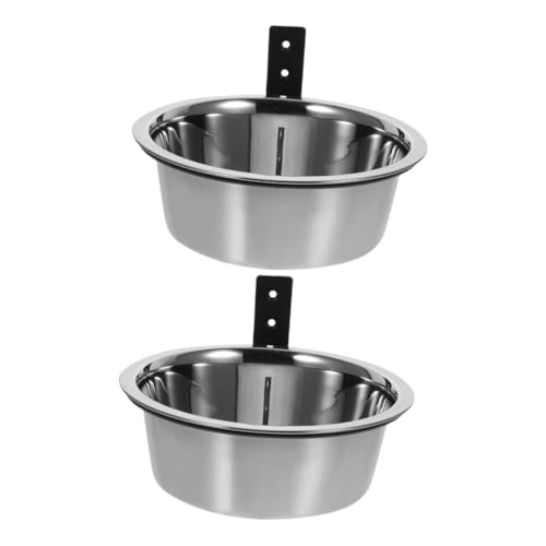 Hemobllo Erhöhtes Hundefutternapf-Set An Der Montierte Futterstation Für Haustiere Edelstahlnäpfe Platzsparendes Design Hemobllo Erhöhtes Hundefutternapf-Set An Der Montierte Futterstation Für Haustiere Edelstahlnäpfe Platzsparendes Design von Hemobllo