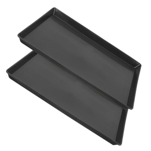 Hemobllo 2stücke Haustier-toilettenschale Hundebox-ersatztray Vogelkäfig-bodenwanne Kunststoff Für Kaninchenkäfig Pflegeleicht Und rutschfest Für Kleine Tiere von Hemobllo