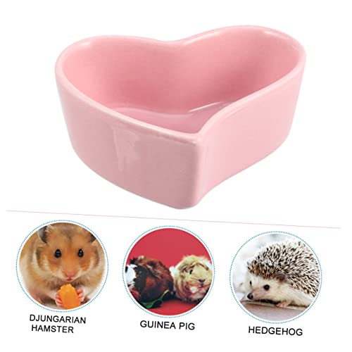 Hemobllo 2 Stück Hamster -Fütterungsschale keramikschüsseln Keramik schüssel Futterbehälter für Hamster Hamster-Herzschale geformt füttern TIPP Hamsterschale für Haustiere Haustiernapf Rosa Hemobllo 2 Stück Hamster -Fütterungsschale keramikschüsseln Keramik schüssel Futterbehälter für Hamster Hamster-Herzschale geformt füttern TIPP Hamsterschale für Haustiere Haustiernapf Rosa von Hemobllo