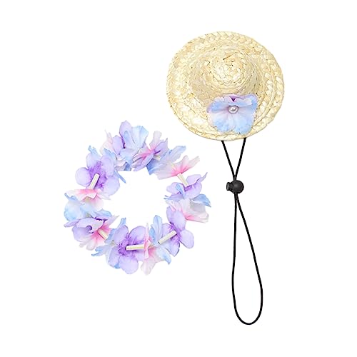 Hemobllo 2 Stück Hawaiianische Katze Und Hundekleid Sommerliche Hundemützen Sonnenhüte Für Hunde Hundestrohhüte Hundekopfbedeckungskostüm Hund Sommerkranz Sommerkränze Stoff Hemobllo 2 Stück Hawaiianische Katze Und Hundekleid Sommerliche Hundemützen Sonnenhüte Für Hunde Hundestrohhüte Hundekopfbedeckungskostüm Hund Sommerkranz Sommerkränze Stoff von Hemobllo