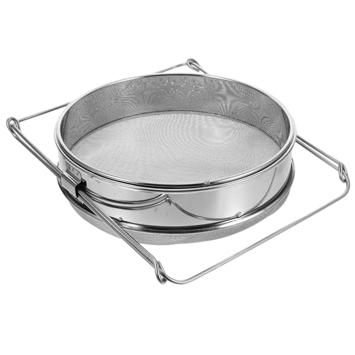 Hemobllo 2 Stück Honigsiebfilter Imkeranzug Bienenfangnetz Der Imker Imkerei Ausrüstung Bienenstock-Feeder Bienensieb Bienenwabe Sieb Für Honigreste Honigbehälter Rostfreier Stahl Silver Hemobllo 2 Stück Honigsiebfilter Imkeranzug Bienenfangnetz Der Imker Imkerei Ausrüstung Bienenstock-Feeder Bienensieb Bienenwabe Sieb Für Honigreste Honigbehälter Rostfreier Stahl Silver von Hemobllo