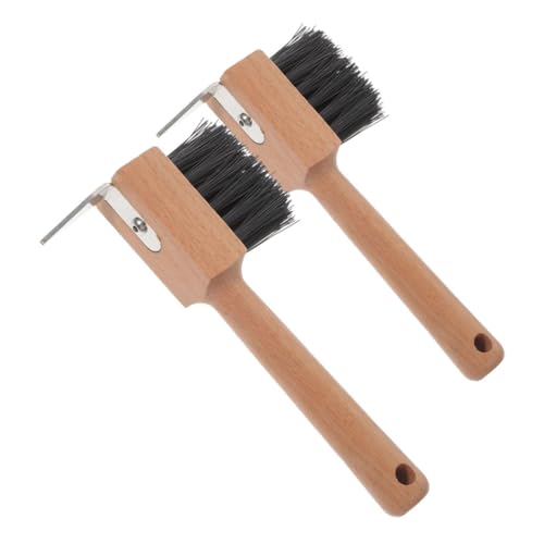 Hemobllo 2stücke Hufpflegewerkzeug Mit Holzgriff Hufbürste Für Pferde Lösung Für Tägliche Hufreinigung Und Pflege Bauernhof Hemobllo 2stücke Hufpflegewerkzeug Mit Holzgriff Hufbürste Für Pferde Lösung Für Tägliche Hufreinigung Und Pflege Bauernhof von Hemobllo
